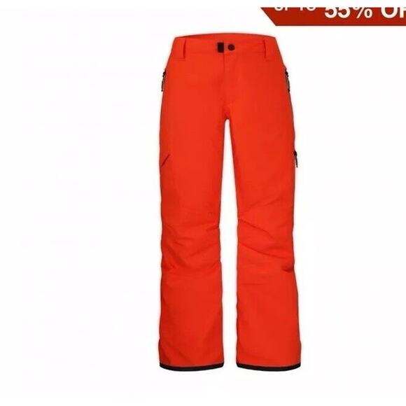 BOULDER GEAR Youth Bolt Tango Orange/res Snow Ski Snowboarding Pants Size Large - Picture 12 of 16